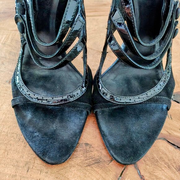 DIOR Patent Leather Strappy Heels - Picture 5 of 10